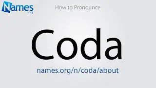 How to Pronounce Coda