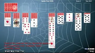 How to play Spider Solitaire (includes spider solitaire rules)