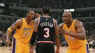 Iverson's ONE-MAN WAR vs. Kobe & Shaq Dynasty