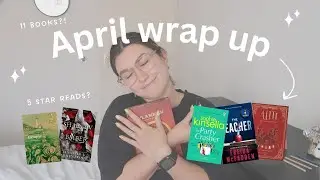 Ik las 11 boeken in april en dit is wat ik ervan vond *april wrap up*