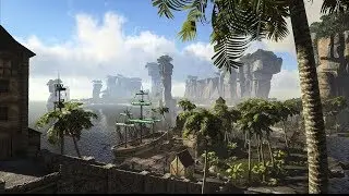 Atlas Стрим катаемся на Галеоне ++ стройка ч2