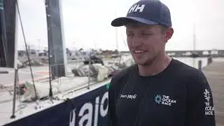 The Ocean Race 2023 leg 7: Jelmer Nicolaas van Beek (NED) - Skipper - Interview in DUTCH plus B-roll