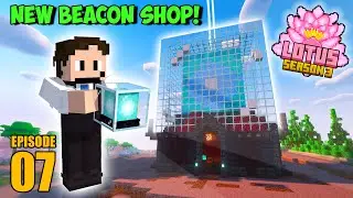 I Built the Craziest Beacon Shop in Minecraft!
