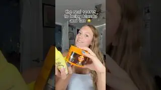 MY HOLY GRAIL! 😍#tan #blonde #summer #tanning #tanlines #tiktok #viral #fyp #grwm #addieweid