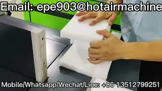 Foam Edge and Corner Protectors Manual Bonding Machine|EPE Foam Manual Hot Plate Welder