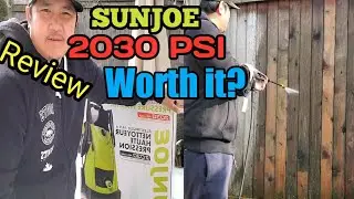 SunJoe SPX3000 (2030psi) Electric Pressure Washer Honest Review!!