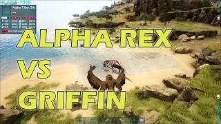 Ark Survival Evolved: Lost Island &ndash; Griffin vs ALPHA REX