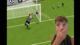 Metiendo golazos en mini soccer star 
