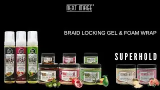 BRAID LOCKING GEL & FOAM WRAP by NEXT IMAGE