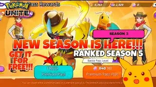 Buying new battle pass of season 3 full review | Pokemon unite