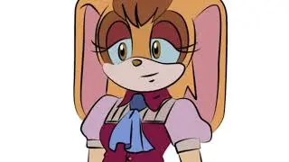 What if Jennifer Tilly played as rouge the bat and vanilla the rabbit in Sonic the Hedgehog 3