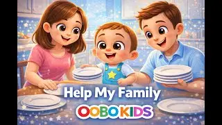Helping Family Moral Rhyme for Kids | Family Love Song | Oobo Kids