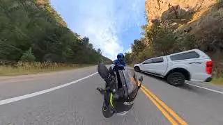 Part IV.  Little Thompson Canyon and along the foothills.  2023 Suzuki GSXR1KR, Jazzy.