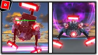 How to get DETAINER 099 MECH MORPH in SKIBIDI TOILET BATTLE - Roblox
