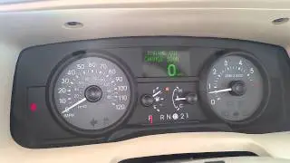 Как сбросить индикатор &laquo;Замена масла в двигателе&raquo; на Mercury Grand Marquis 1998&ndash;2011 годов выпуска