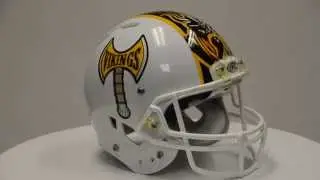 Sportdecals&reg; Rawlings&reg; Momentum Football Helmet Pennant Kit - Vikings