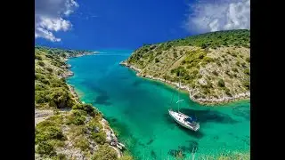 Relaxing Meditation Music with Beautiful Lagoon Images