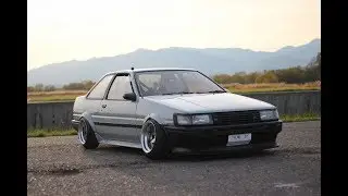 2019/10/22 オートスポーツランドスナガワ　フリー　ドリフト　AE86