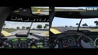 Project Motor Racing and Le Mans Ultimate Side by Side @Sebring