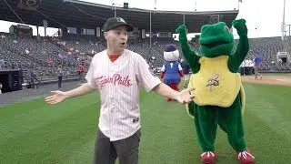 DON'T BOUNCE the ceremonial first pitch! VIP ACCESS with the Reading Fightin Phils