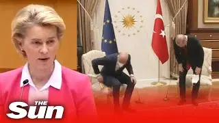 Von der Leyen felt 'HURT & ALONE' in Turkey 'sofagate' chair snub