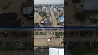 Hundreds of apartments evacuated as flash flood hits residential areas in Indonesia's Bogor area