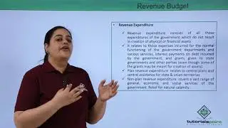 Class 12th &ndash; Components of Government Budget | Economics | Tutorials Point