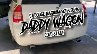 2007 DODGE MAGNUM 3.5L V6 W/ FLOWMASTERS SUPER 10S START UP & REV