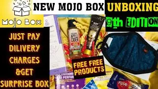 MOJO BOX NEW EDITION | JUST PAY DILIVERY CHARGES & GET SURPRISE BOX |UNBOXING MOJO BOX |FREE PRODUCT