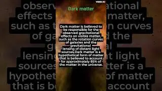 do you know about dark matter |#shorts #facts #india #hindi #kbmaskman #darkmatter