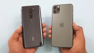 Redmi Note 8 Pro vs iPhone 11 Pro Max SPEED TEST