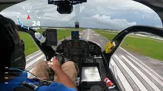 Rotorway Touchdown Autorotation