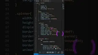 Loading Animation Circle #animation #html #css #short #keyboard #shortvideo #programming #coding