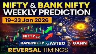 Stock Market Astrology Forecast | Nifty Bank Nifty Levels & Reversal Time | Jan 2026