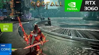 GODFALL Ray Tracing High graphics settings 1080p | RTX 3060 | i7-11800H