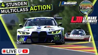 🔴 4h Spa – Frühschicht anne Strecke 😱  LE MANS ULTIMATE ENDU EVENT | #SIMRACING | Multistream
