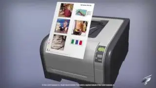 Color Laser Printer  Animation