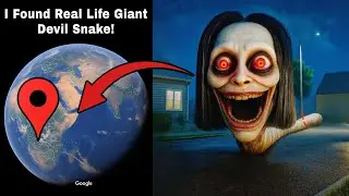 🔥Я обнаружил гигантскую дьявольскую змею 🐍 на Google Earth и Google Maps 🌎!