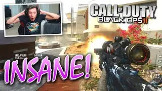 RED MEMBER HITS INSANE TRICKSHOT ON ME!! (ACROSS THE MAP) - BO2 Trickshotting
