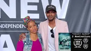 Chest Candy Stars On Red Carpet At Newark Indie Film Fest