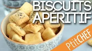 Recette de biscuits ap&eacute;ritif faits maison - Ptitchef.com