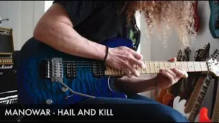 Manowar - Hail and Kill (Ross The Boss) Solo Cover by Sacha Baptista
