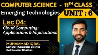 Cloud Computing Applications & Implications Explained | 1st Year CS | Chapter 6