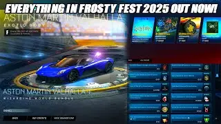 Представляем *все НОВИНКИ* Frosty Fest 2025 в игре и автомобиль Aston Martin Valhalla, УЖЕ В ПРОД...