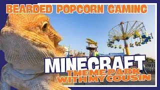 Minecraft Theme Park with my cousin