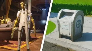 Deliver Legendary Weapons to GHOST Dropboxes Locations - Fortnite