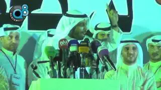 عبيد الوسمي مهاجماً ( الشيخ ) الذي وصفه بـ الشاوي