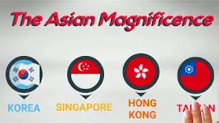 The Four Asian Tigers Compared | Korea vs Singapore vs Hong Kong vs Taiwan Everything Compared
