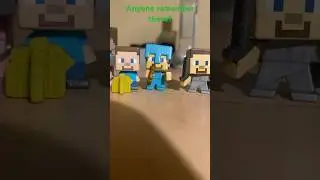 Anyone remember the collectible Minecraft mini figures? #minecraft #minecraftshorts #collectibles