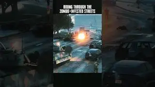 Riding Through Zombie-Infested Streets - GTA 5 Military Cinematic